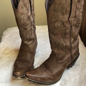 Durango Cowboy Boots Womens Lifestyle Brown Distressed Size 7.5 NWOT